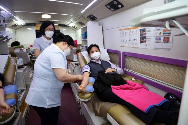 (사)홍천군 새마을회, 헌혈 캠페인으로 생명 나눔 운동에 동참